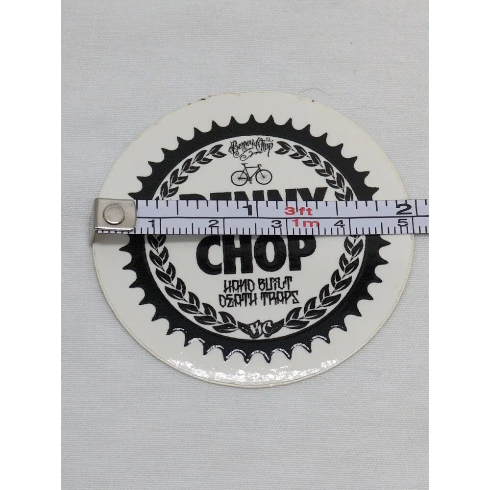 Sticker Robot Benny Chop Hand Built Death Traps 2